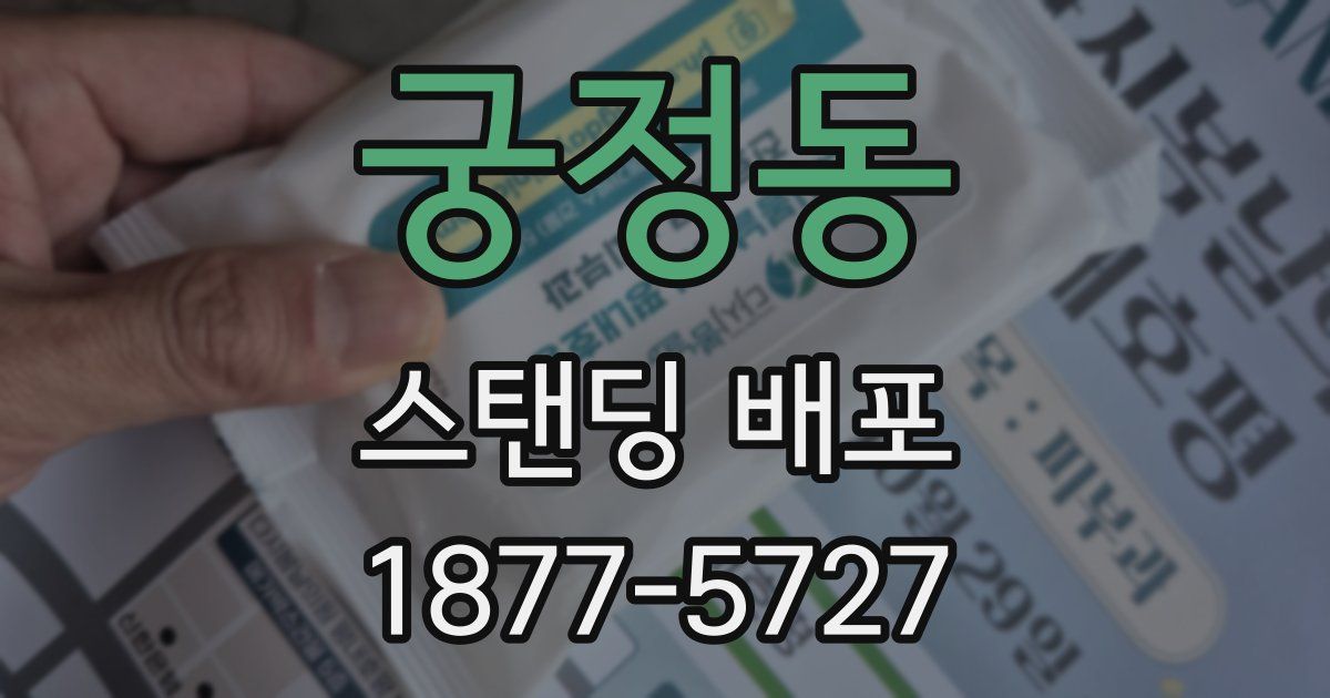 궁정동 스탠딩 배포