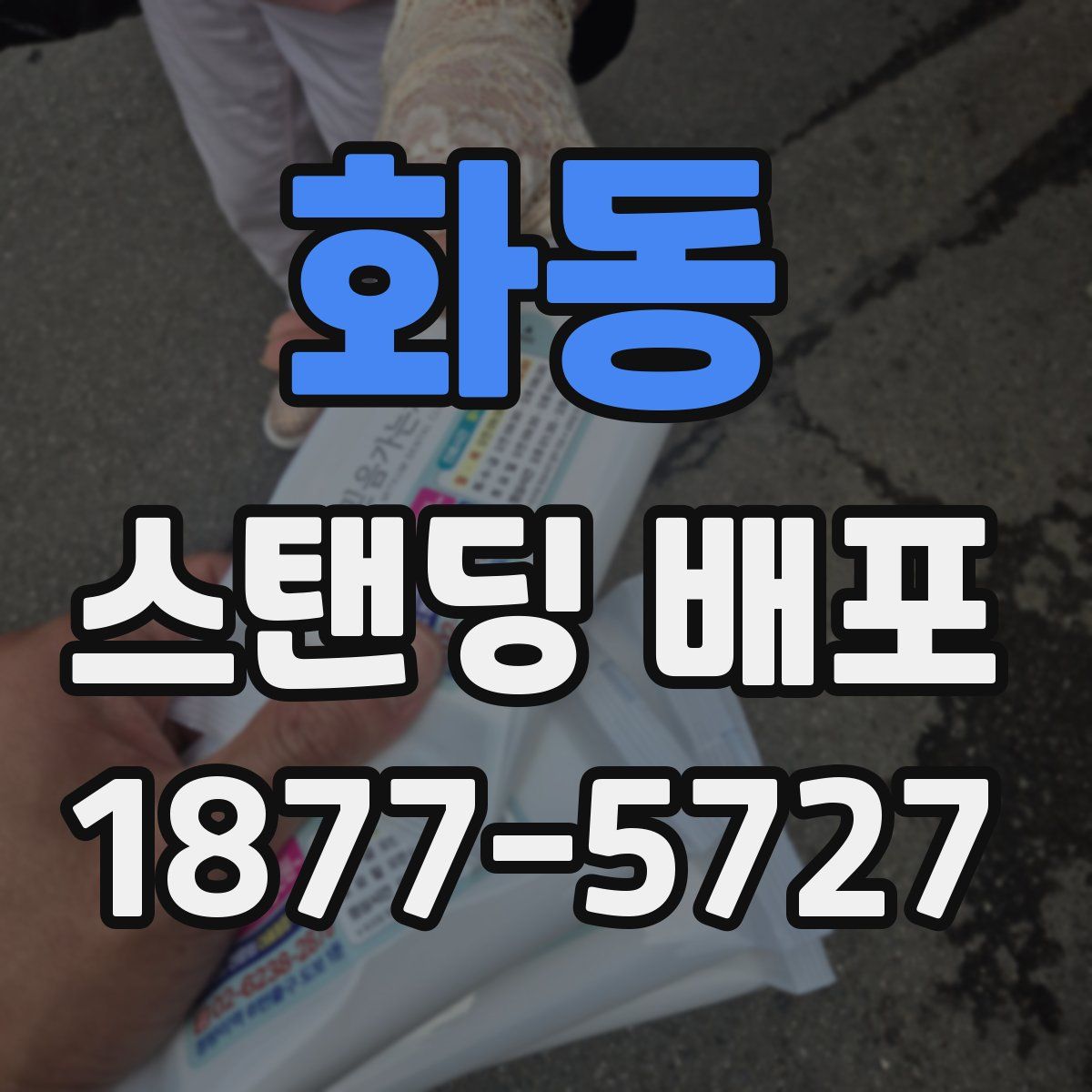 화동 스탠딩 배포