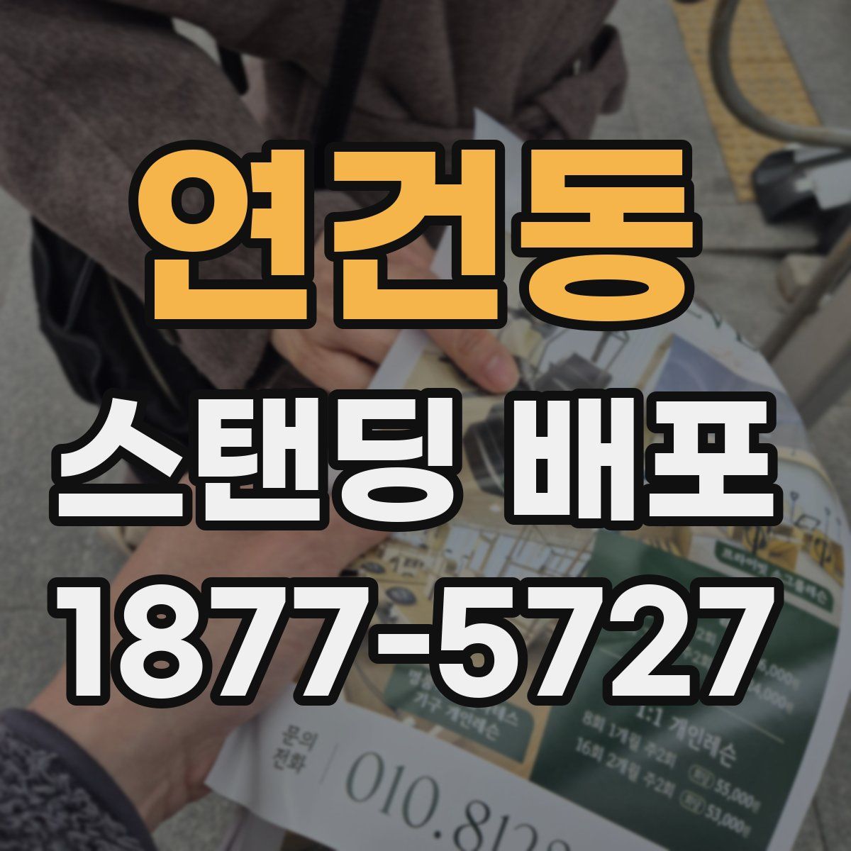 연건동 스탠딩 배포