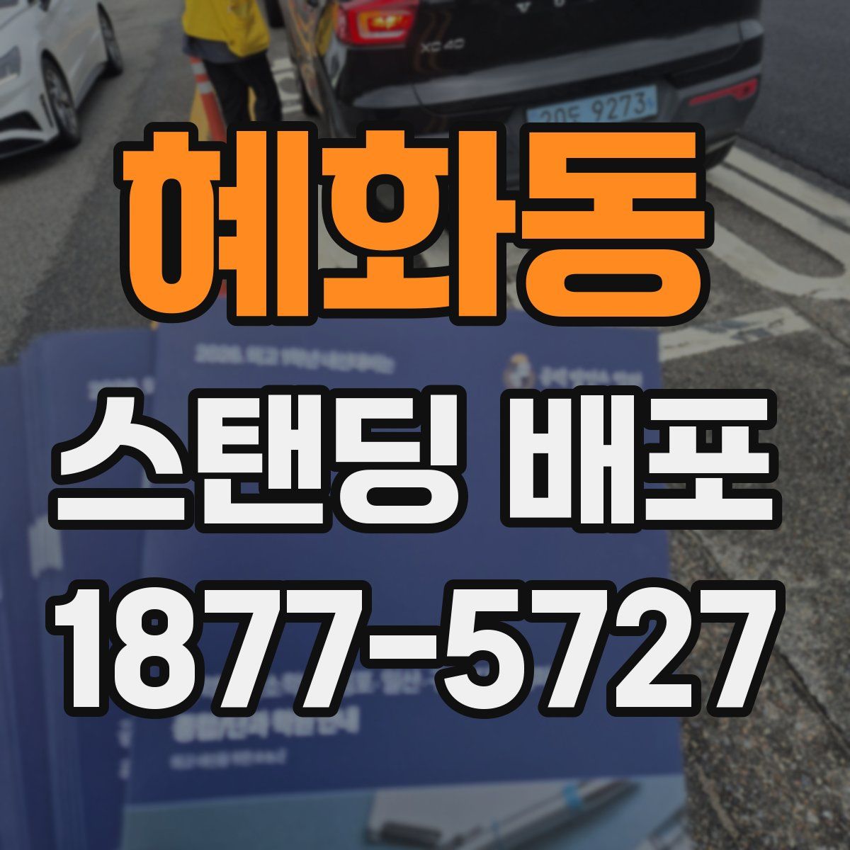 혜화동 스탠딩 배포