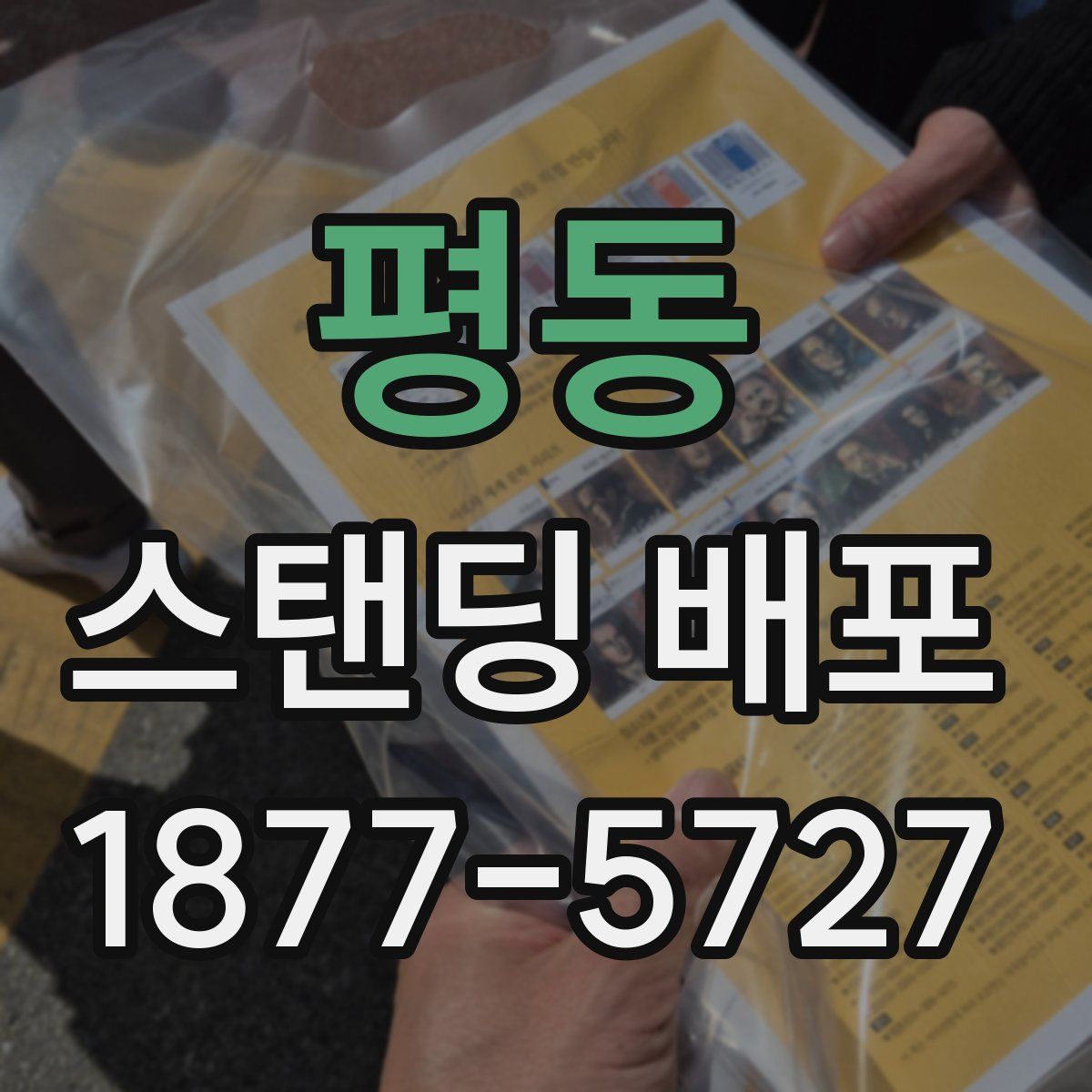 평동 스탠딩 배포
