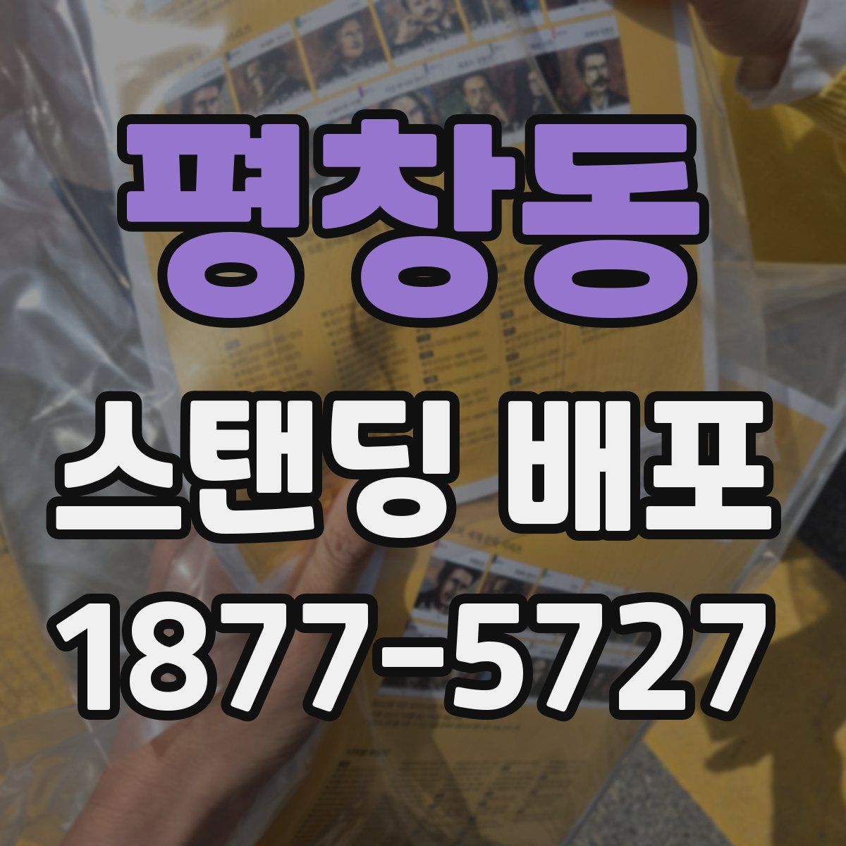 평창동 스탠딩 배포