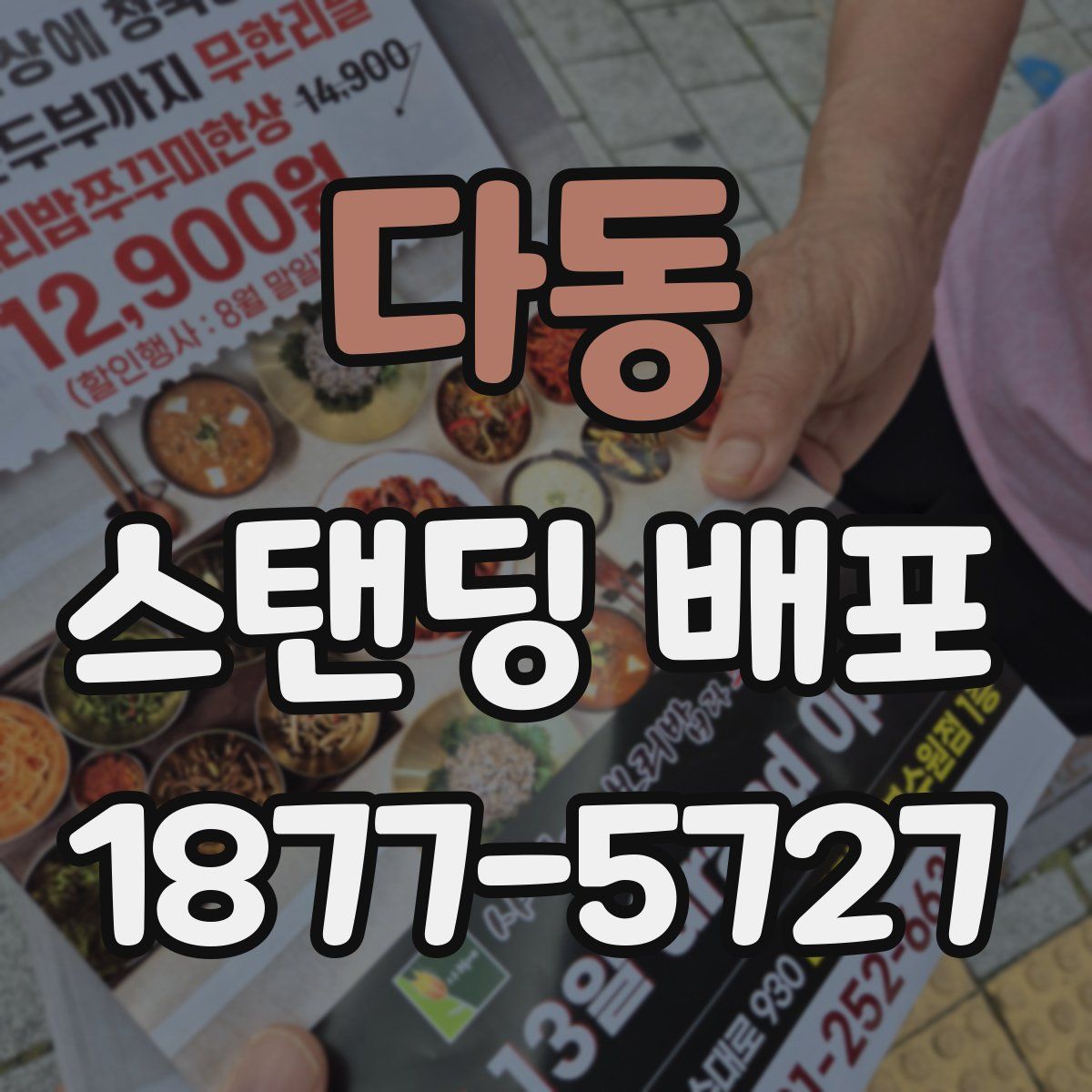 다동 스탠딩 배포
