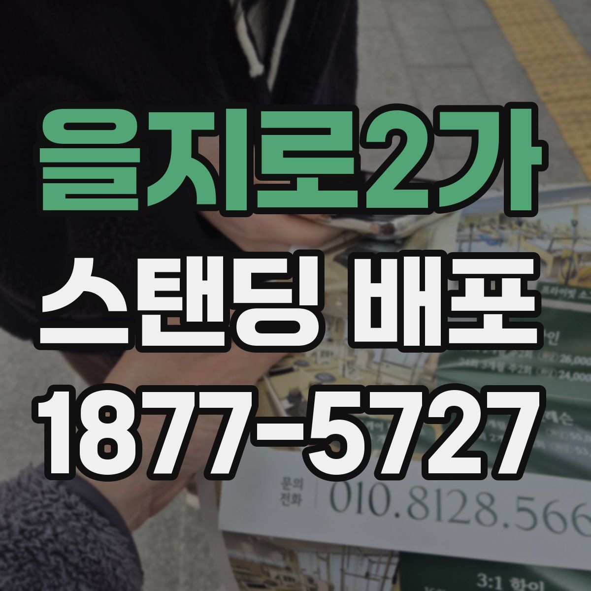 을지로2가 스탠딩 배포