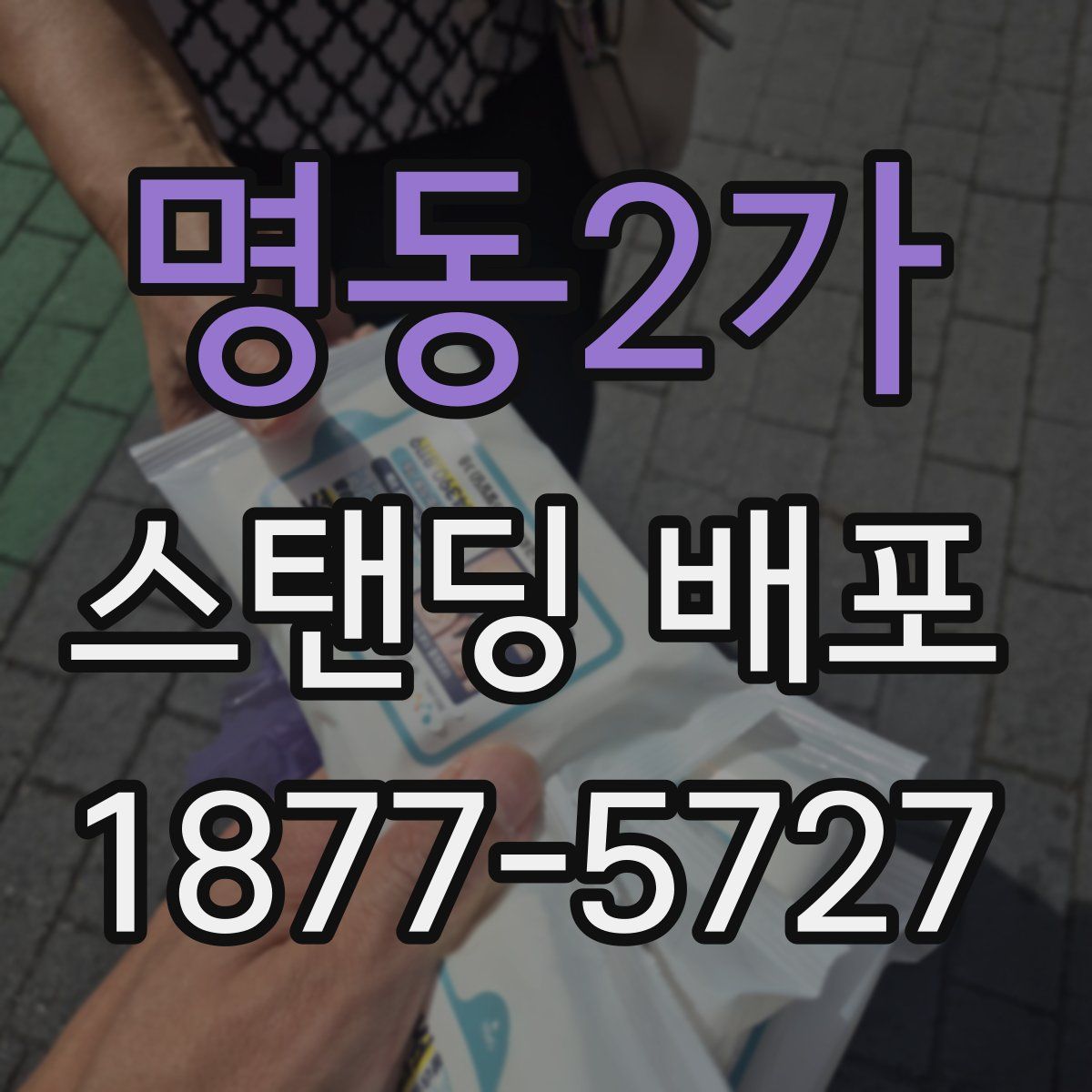 명동2가 스탠딩 배포