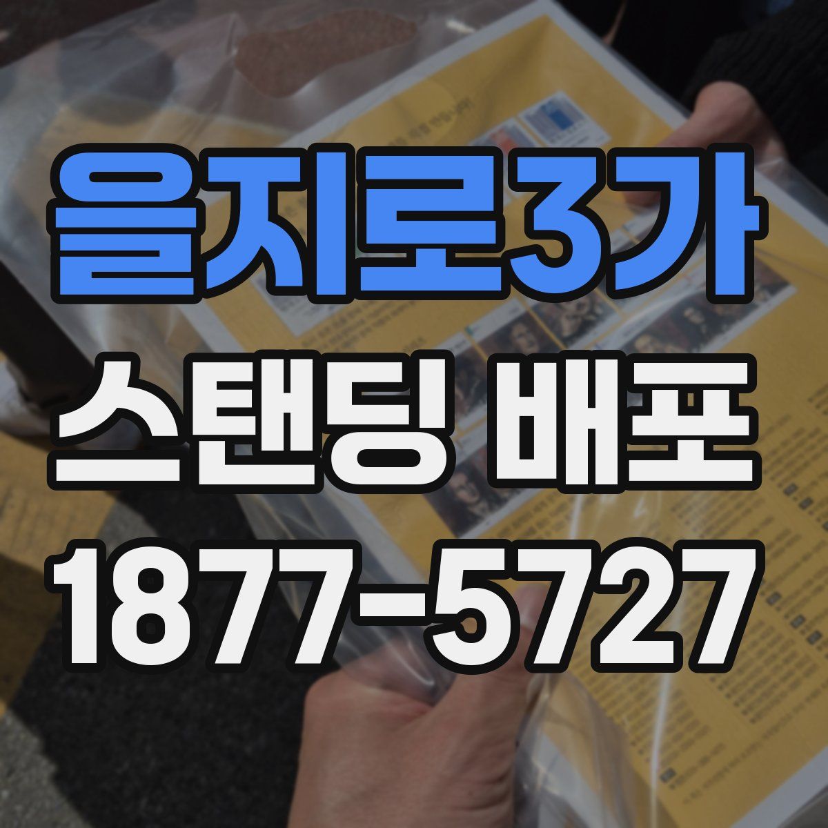 을지로3가 스탠딩 배포