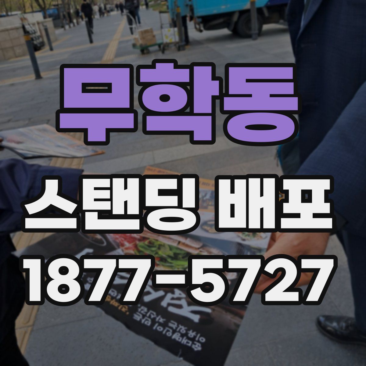 무학동 스탠딩 배포