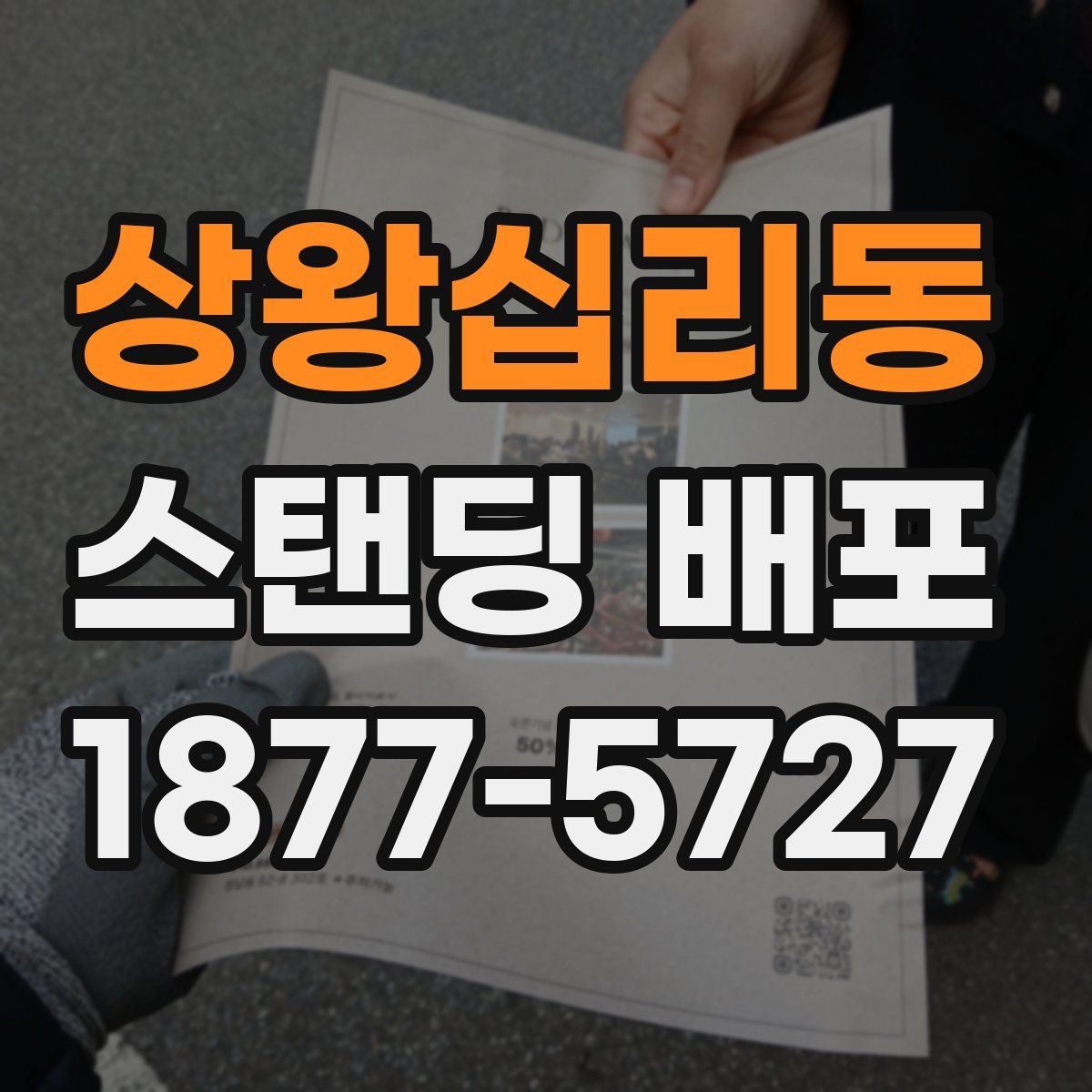 상왕십리동 스탠딩 배포