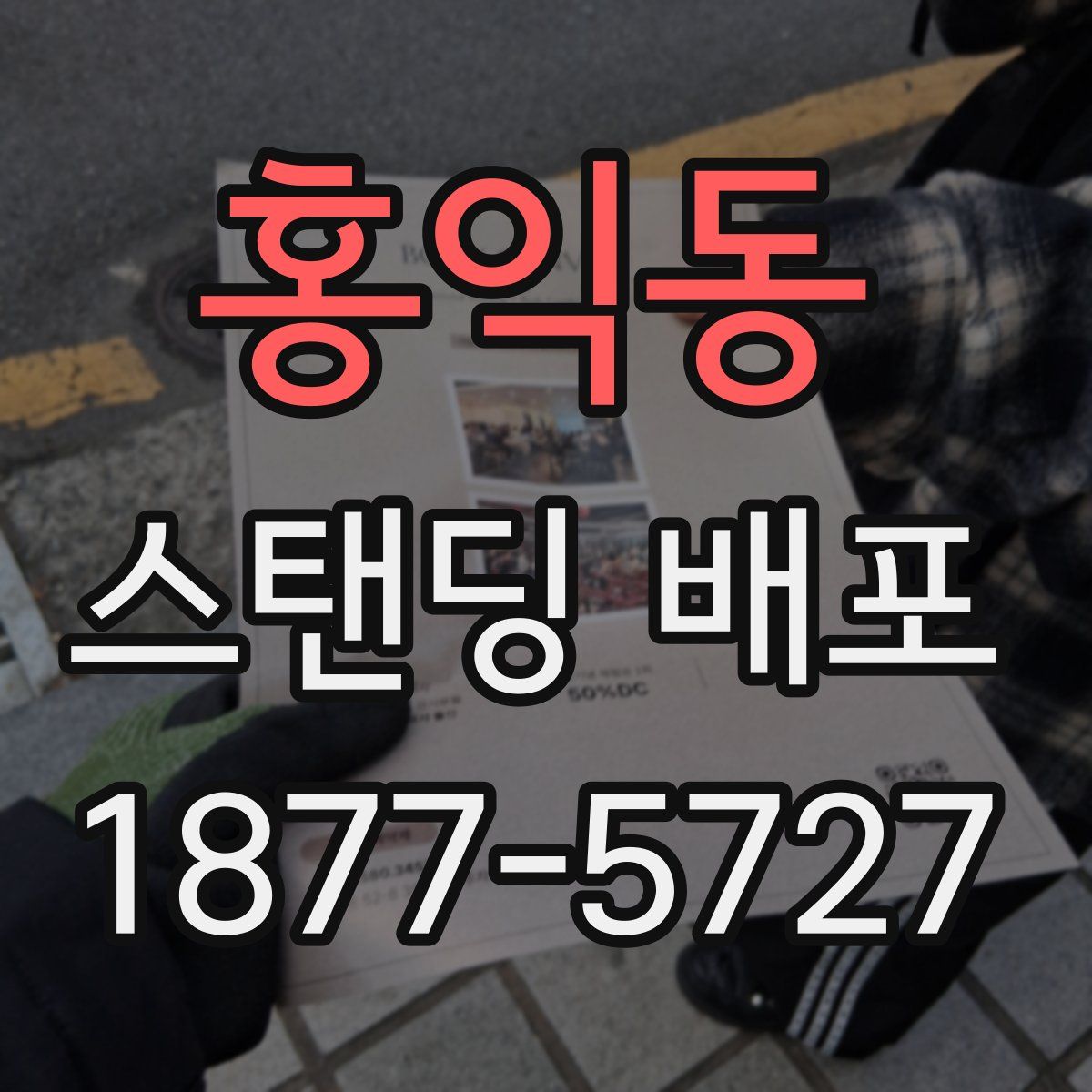 홍익동 스탠딩 배포