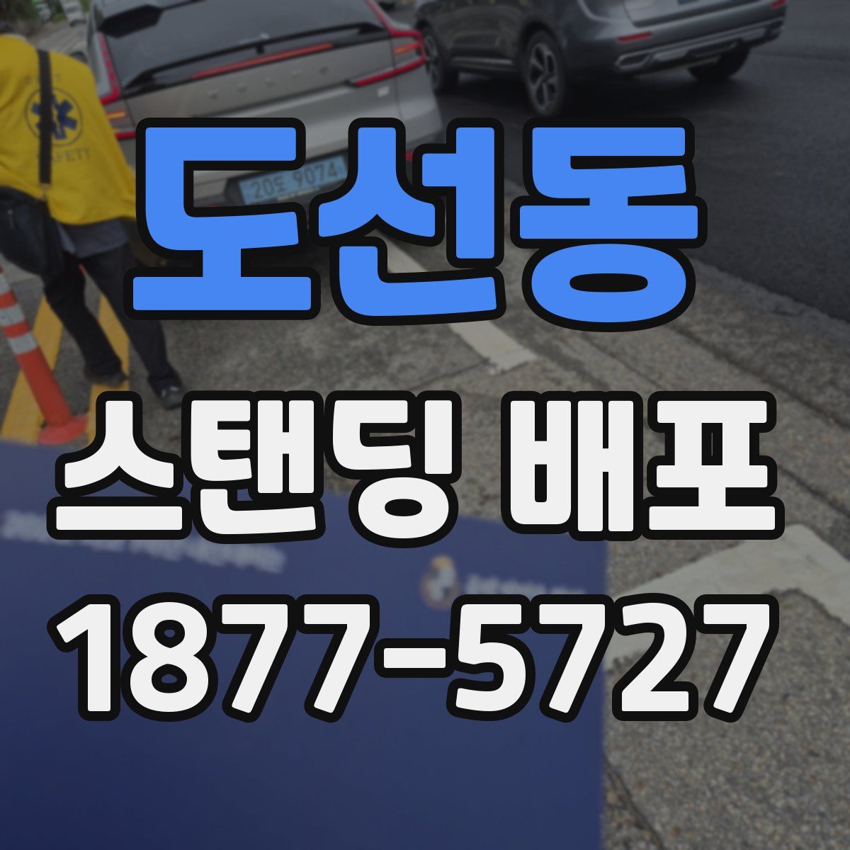 도선동 스탠딩 배포