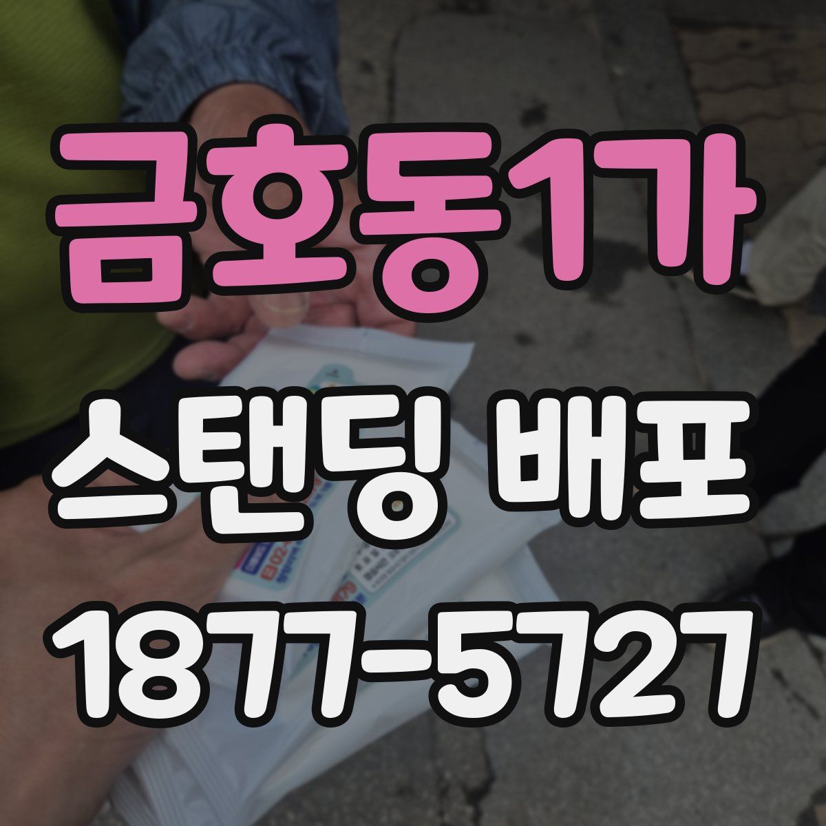 금호동1가 스탠딩 배포