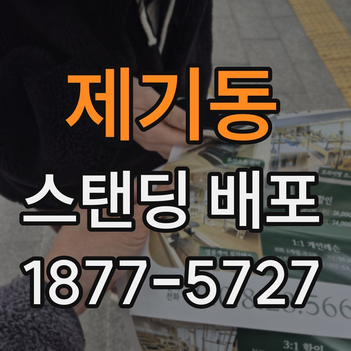 제기동 스탠딩 배포