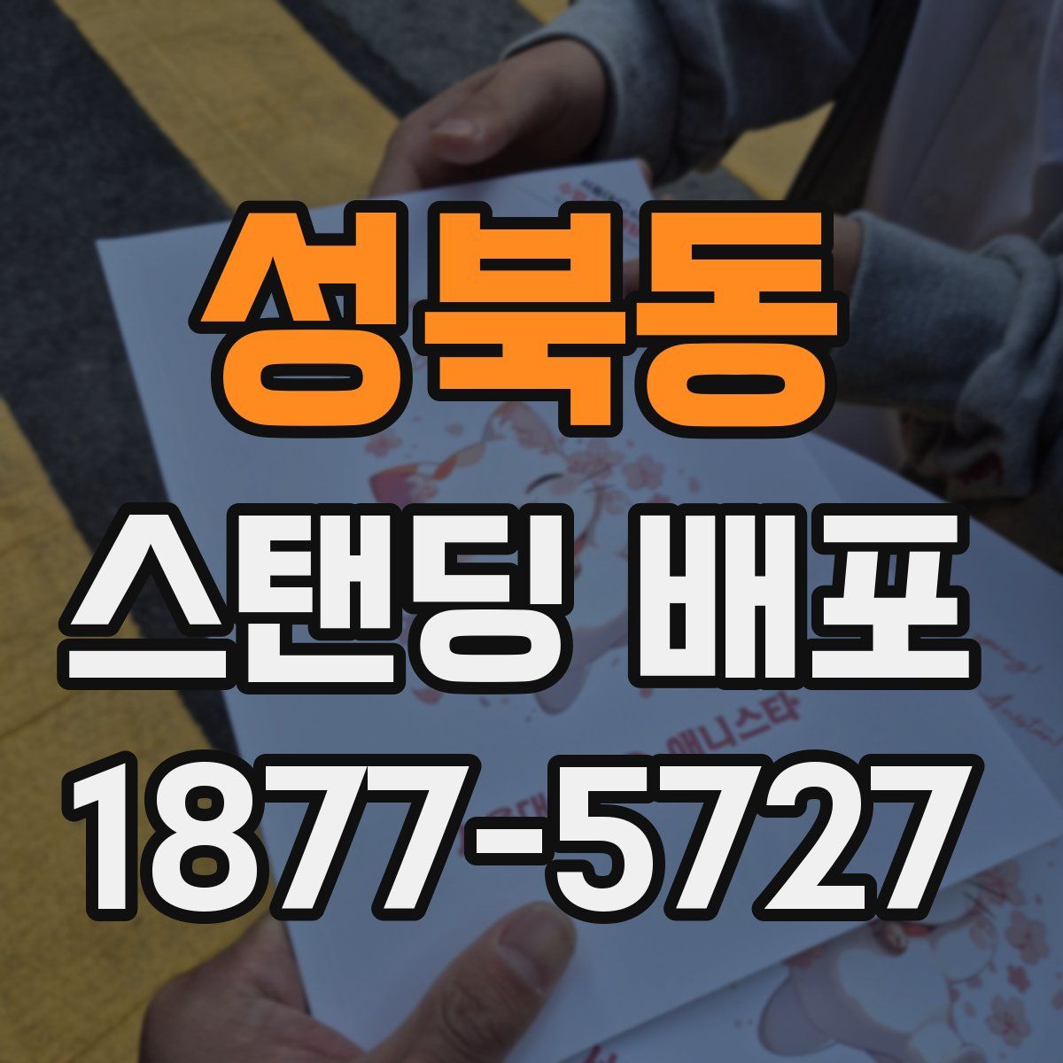 성북동 스탠딩 배포