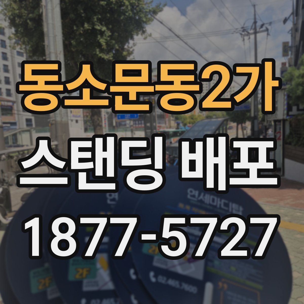 동소문동2가 스탠딩 배포