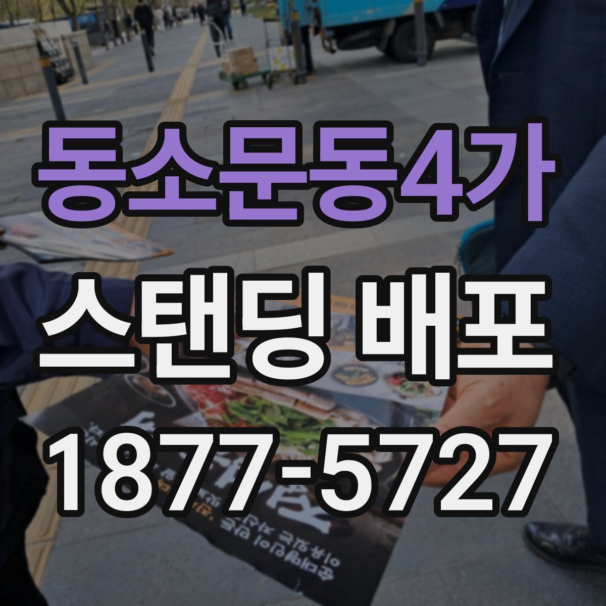 동소문동4가 스탠딩 배포