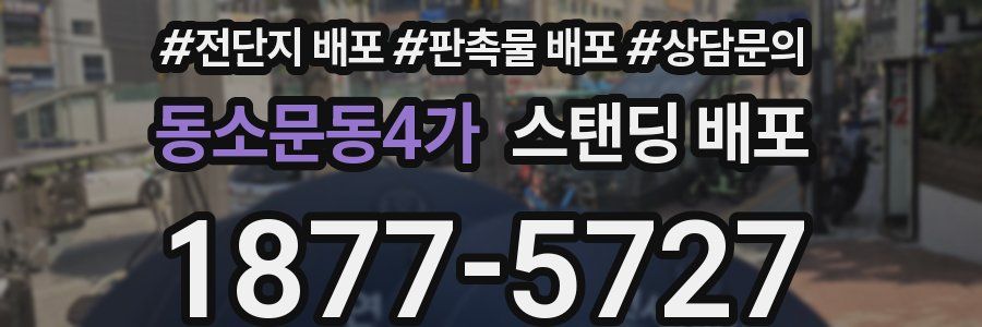 동소문동4가 스탠딩 배포