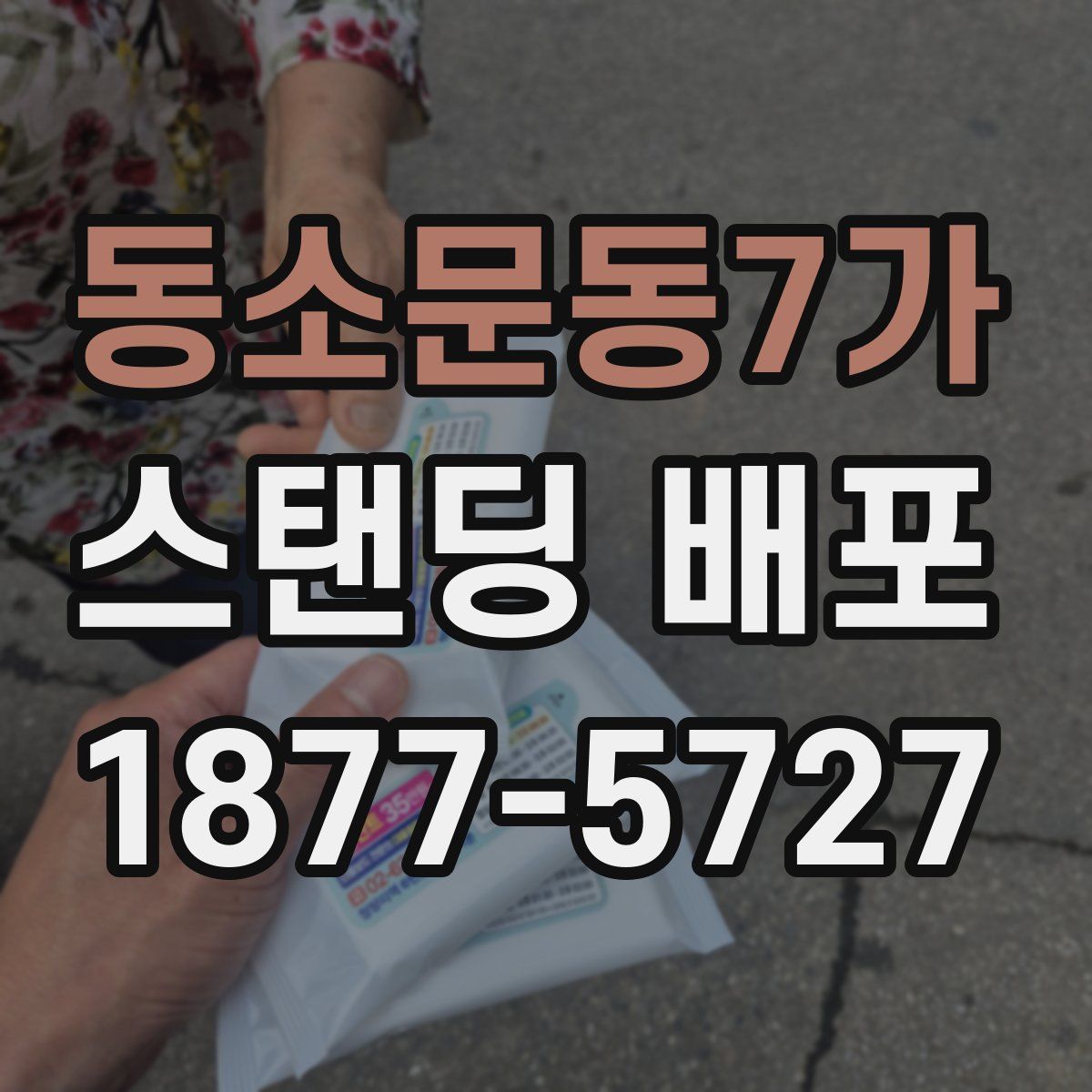 동소문동7가 스탠딩 배포