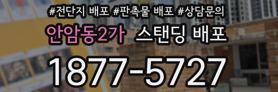 안암동2가 스탠딩 배포