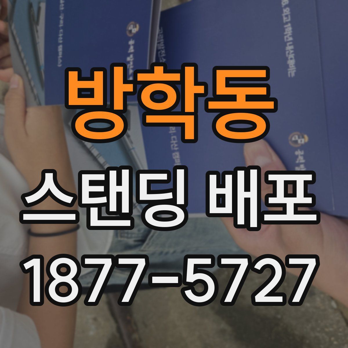 방학동 스탠딩 배포
