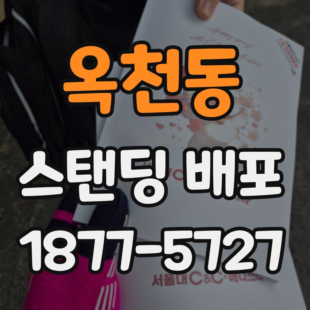 옥천동 스탠딩 배포