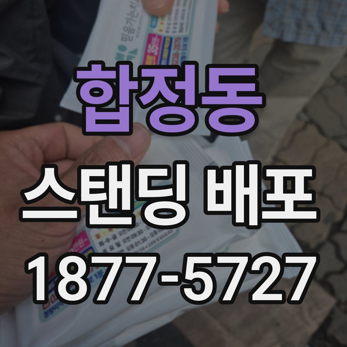 합정동 스탠딩 배포