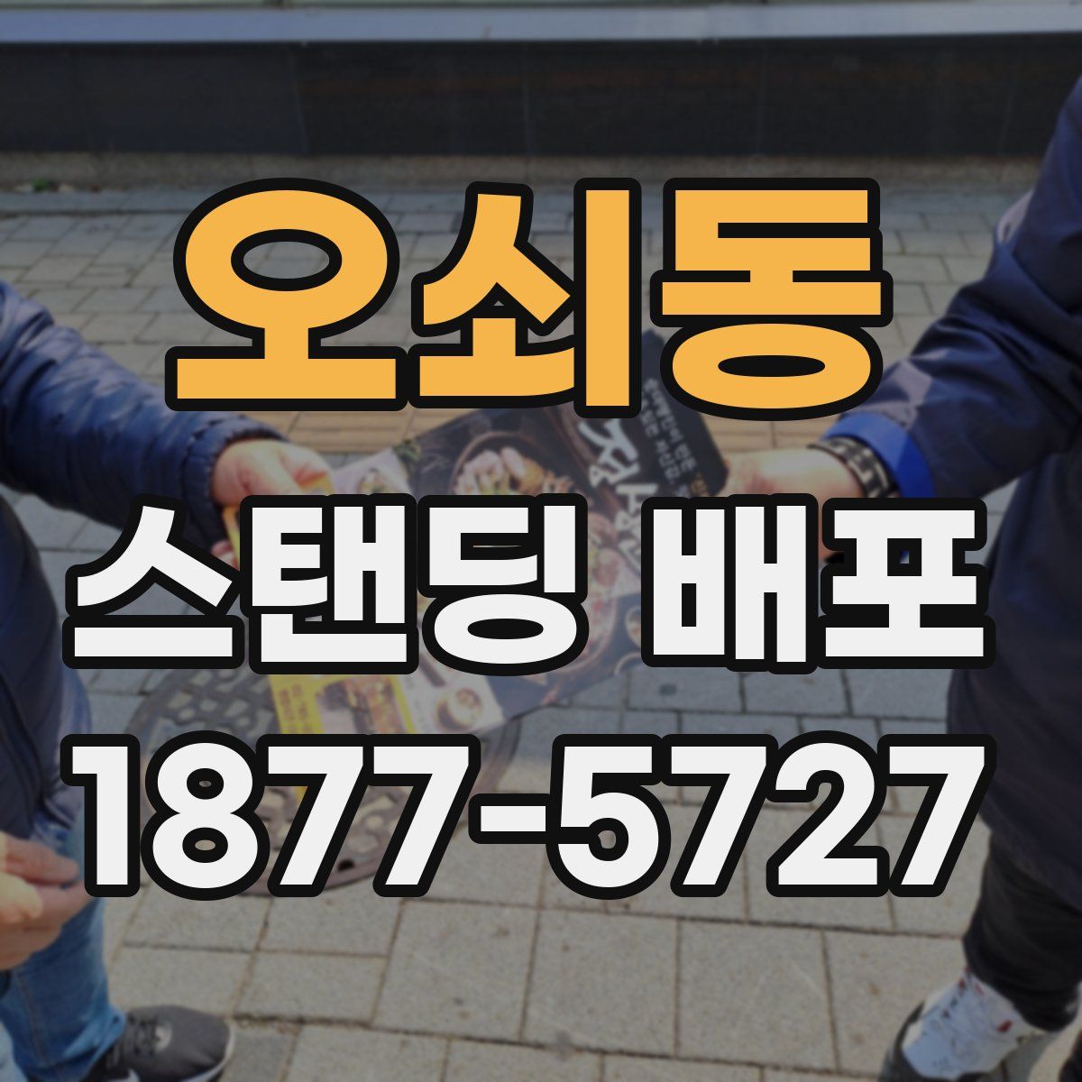 오쇠동 스탠딩 배포