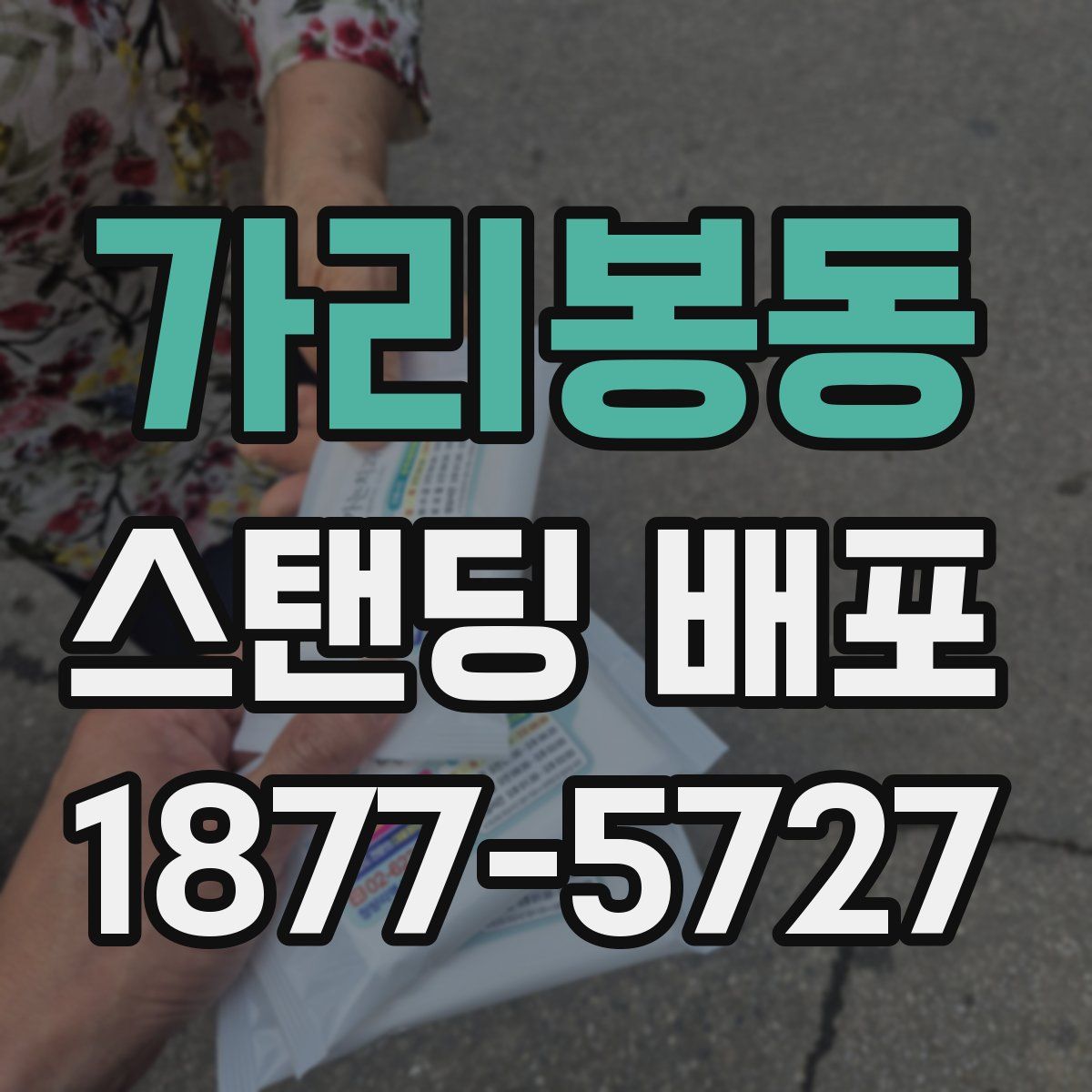 가리봉동 스탠딩 배포