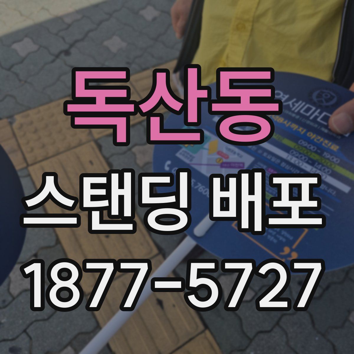 독산동 스탠딩 배포