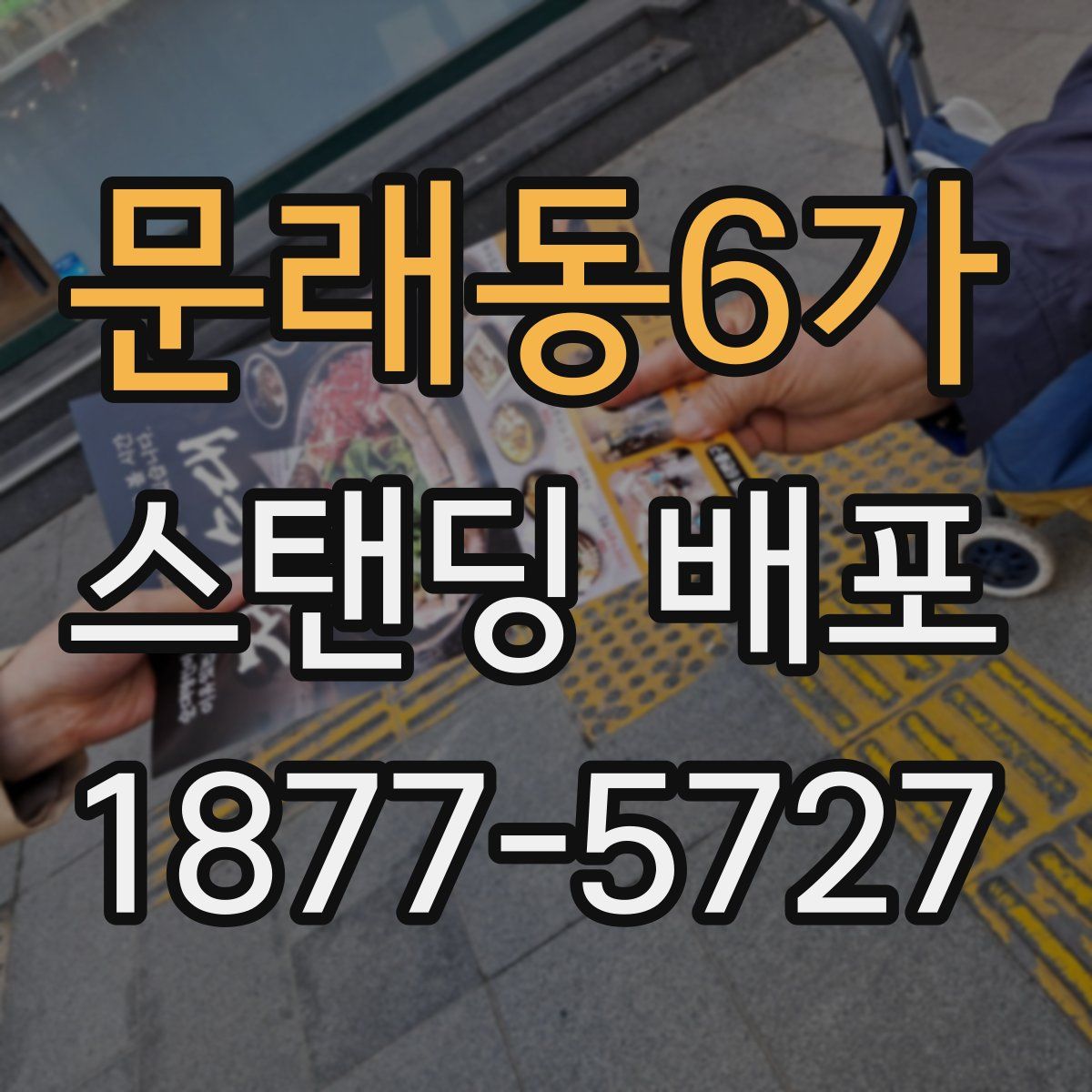 문래동6가 스탠딩 배포