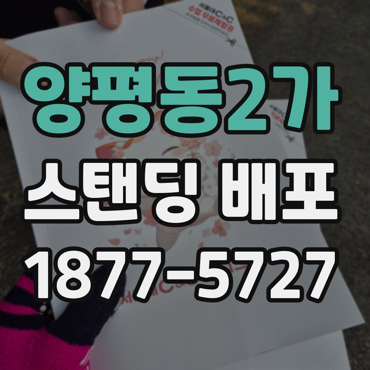 양평동2가 스탠딩 배포