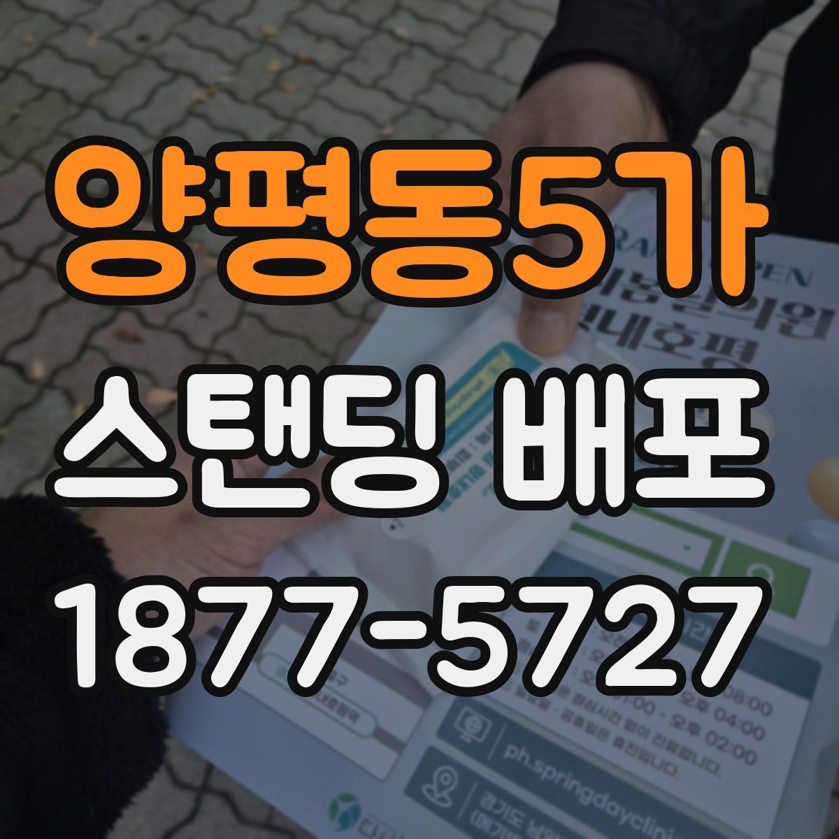 양평동5가 스탠딩 배포