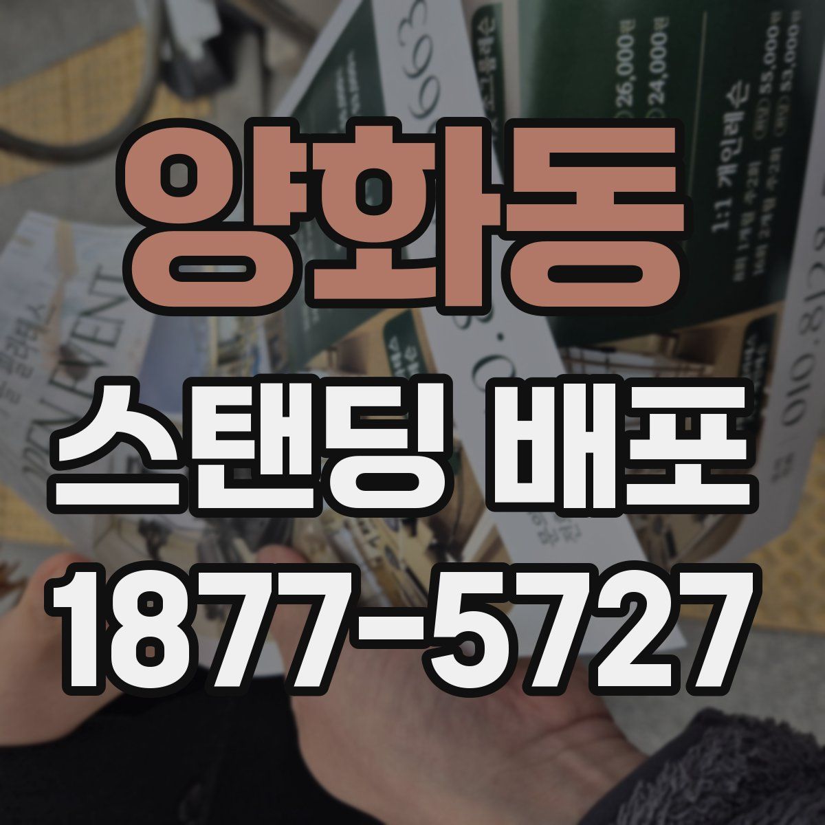 양화동 스탠딩 배포