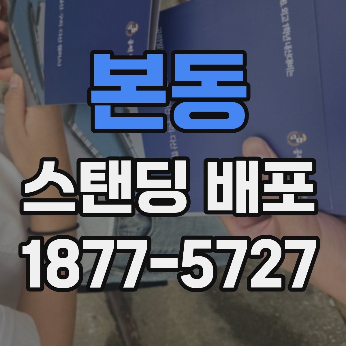 본동 스탠딩 배포