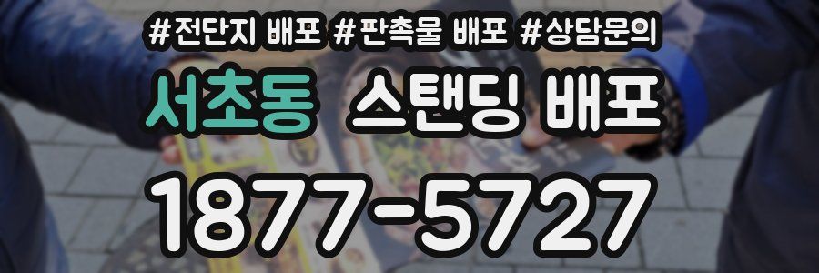서초동 스탠딩 배포