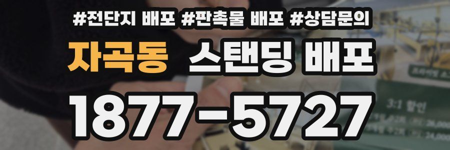 자곡동 스탠딩 배포