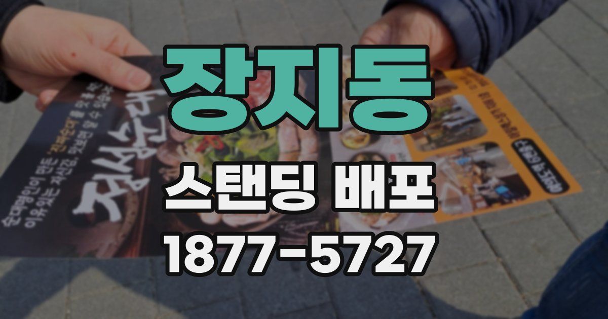 장지동 스탠딩 배포