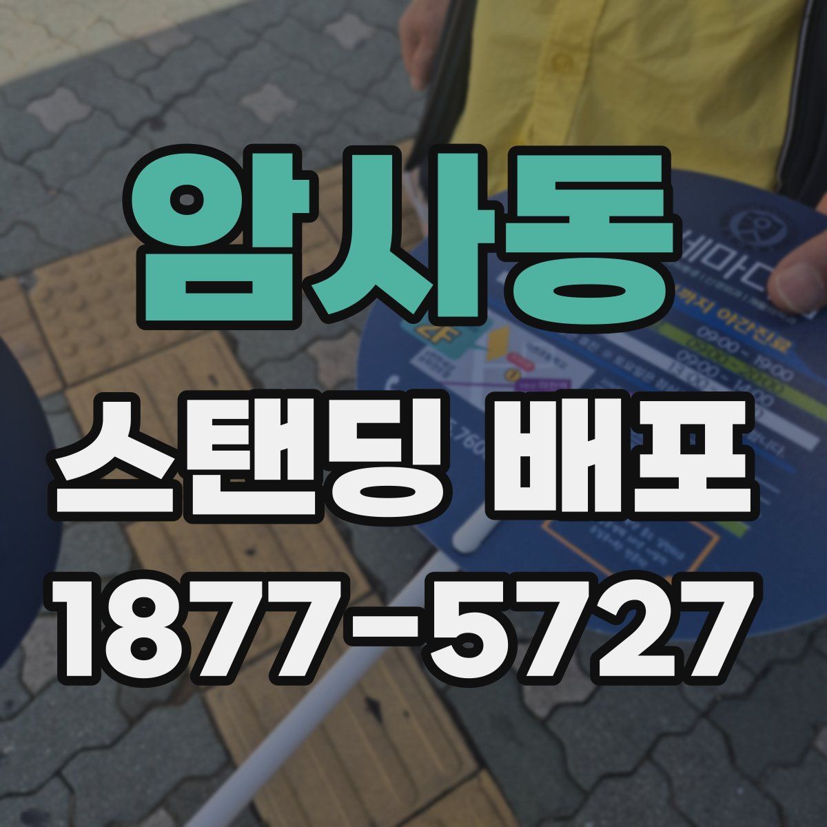 암사동 스탠딩 배포