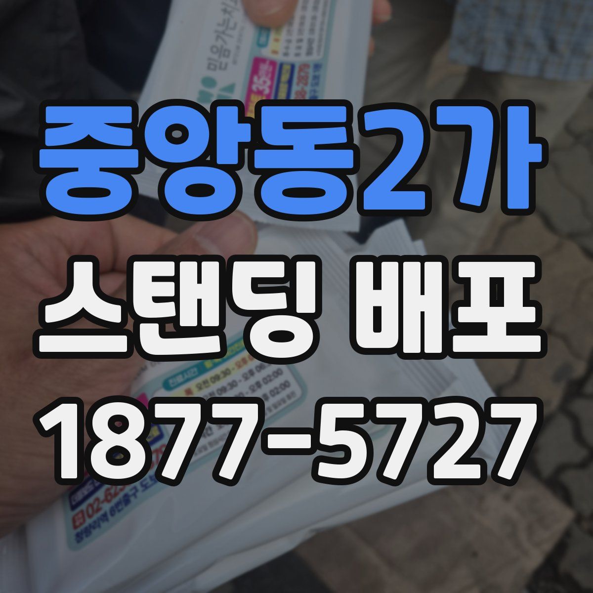 중앙동2가 스탠딩 배포
