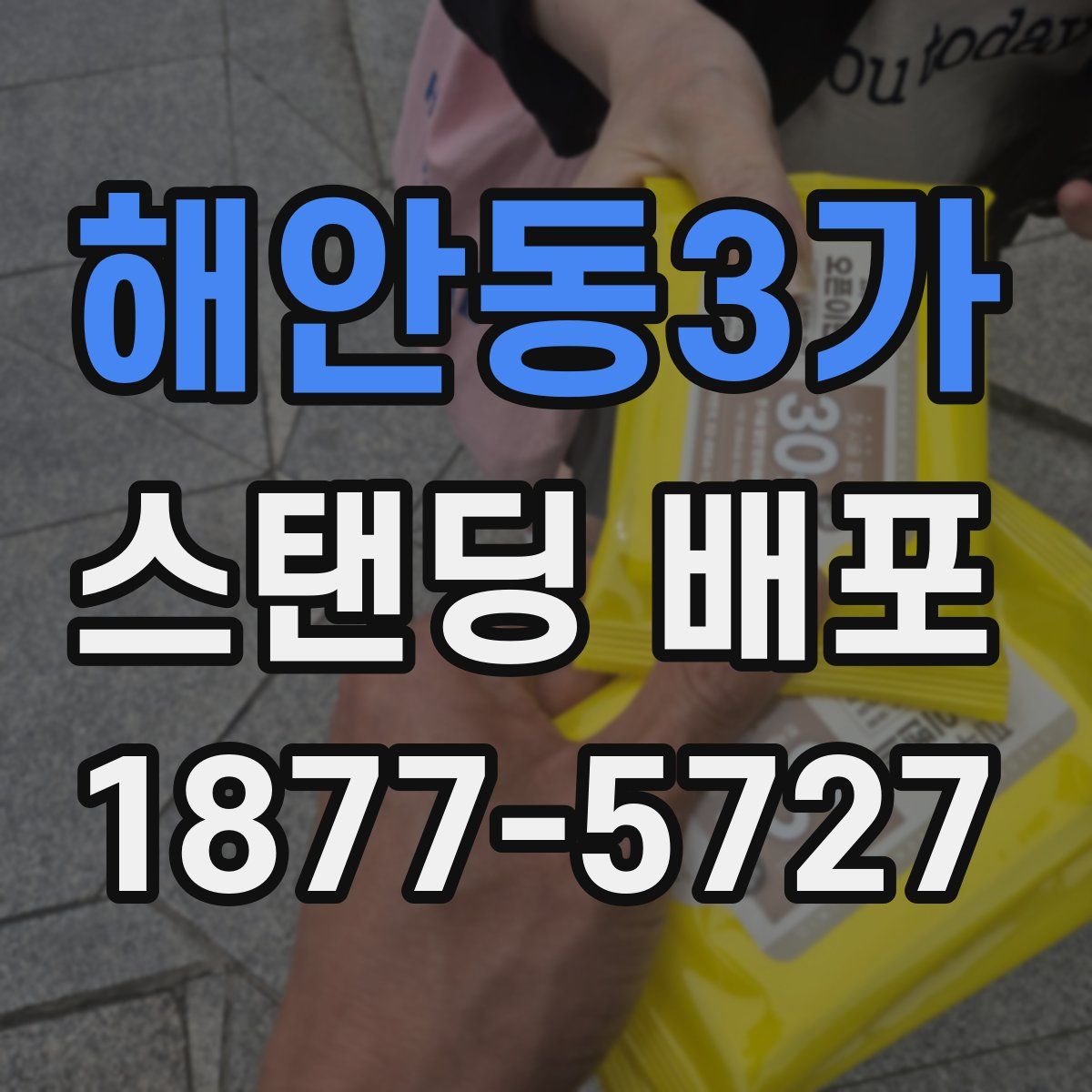 해안동3가 스탠딩 배포