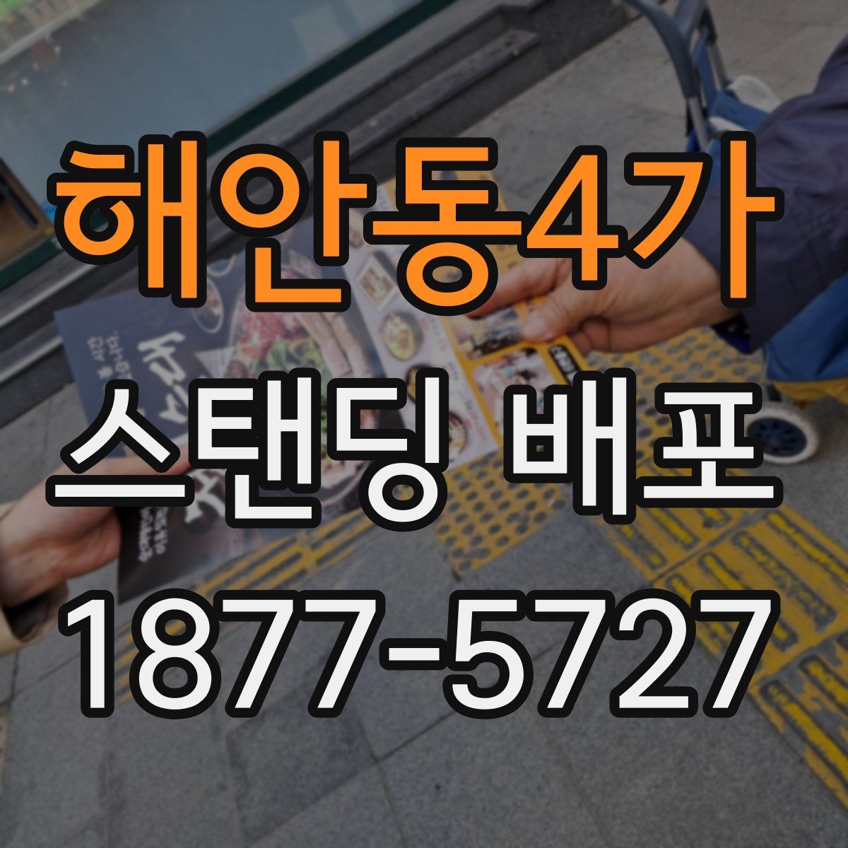 해안동4가 스탠딩 배포