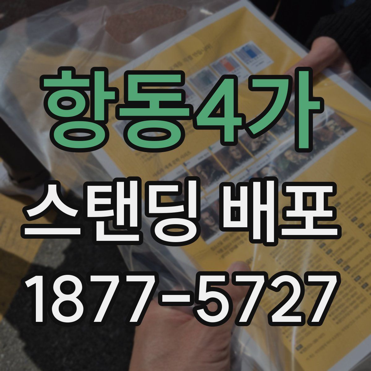 항동4가 스탠딩 배포
