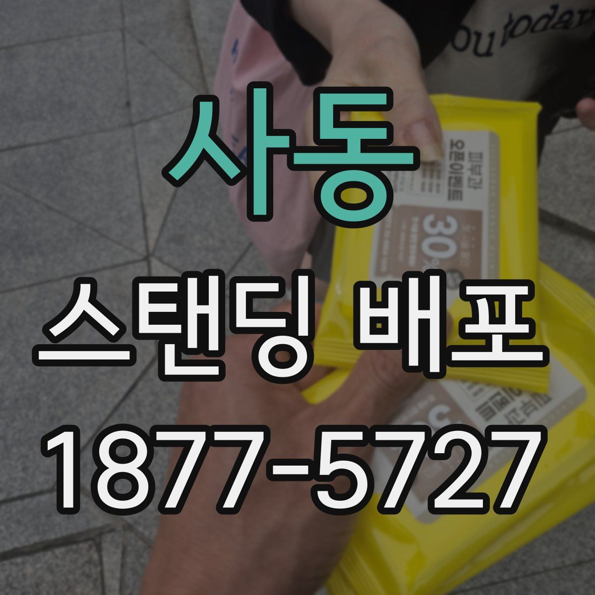 사동 스탠딩 배포