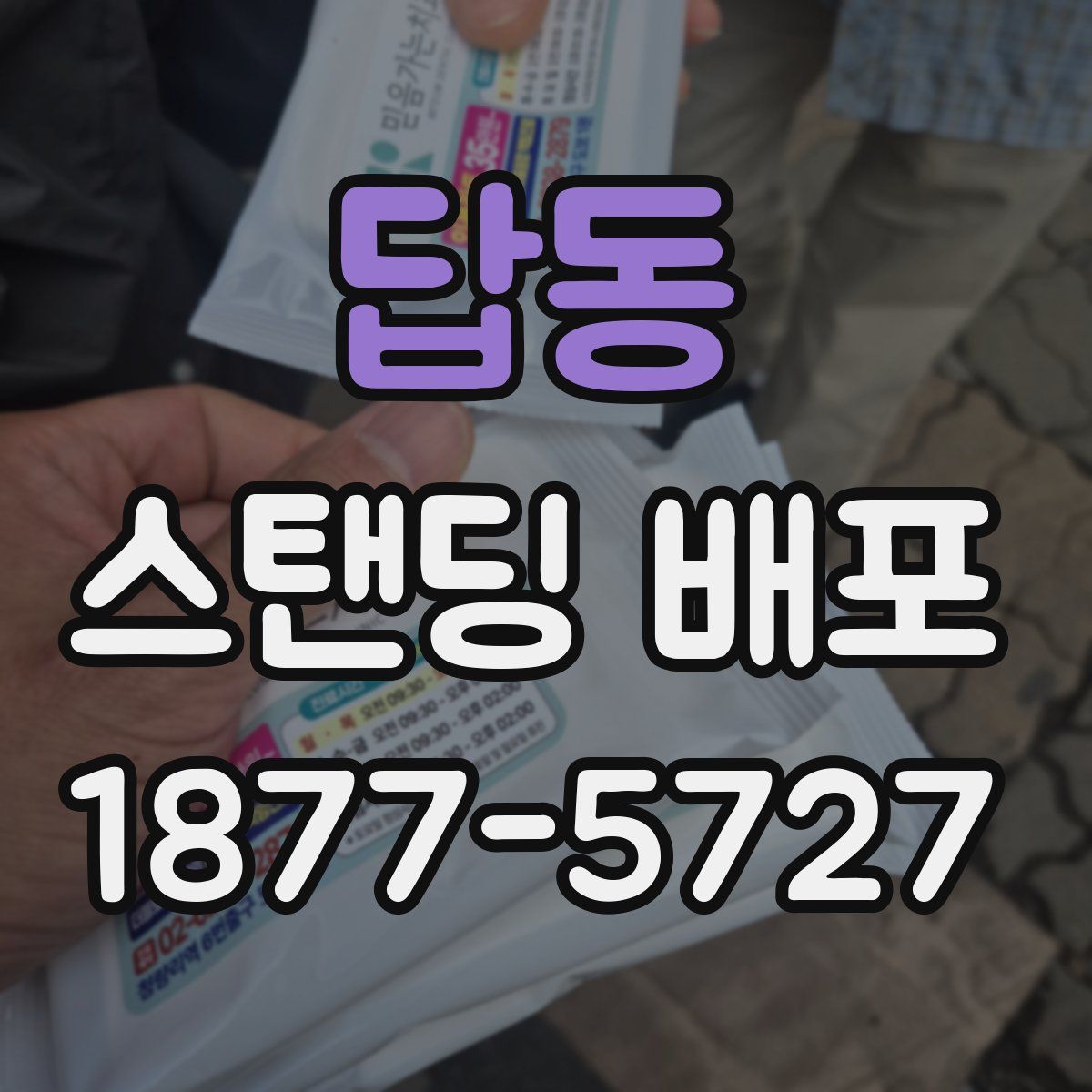 답동 스탠딩 배포