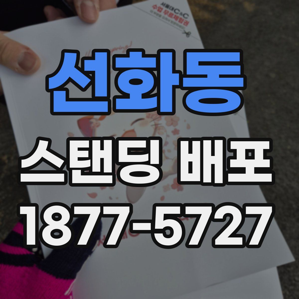 선화동 스탠딩 배포