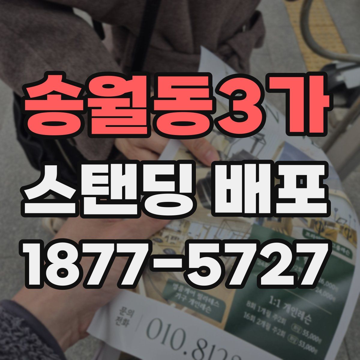 송월동3가 스탠딩 배포
