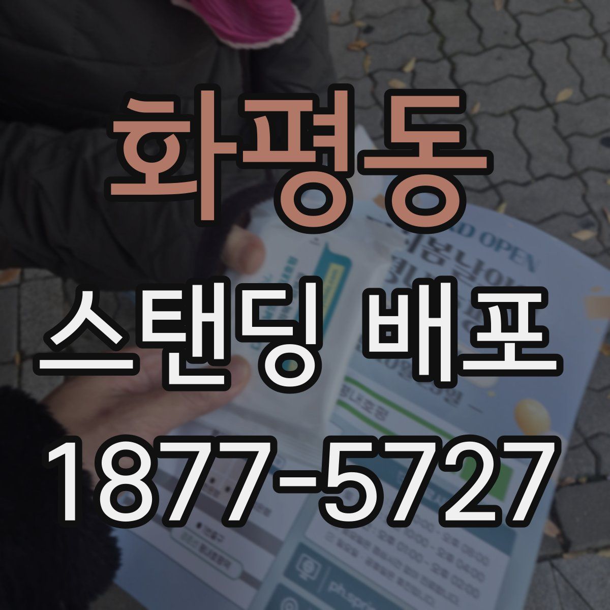 화평동 스탠딩 배포