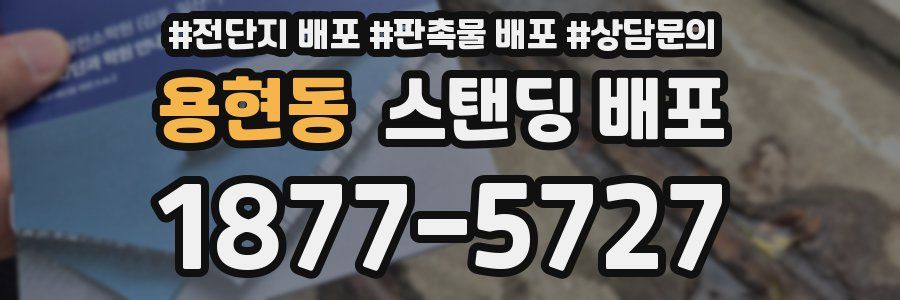 용현동 스탠딩 배포