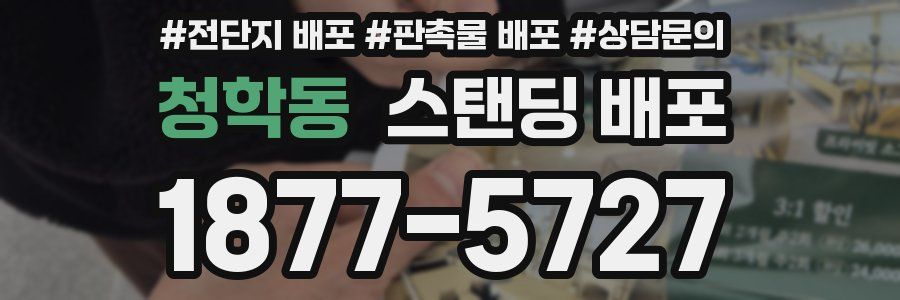 청학동 스탠딩 배포
