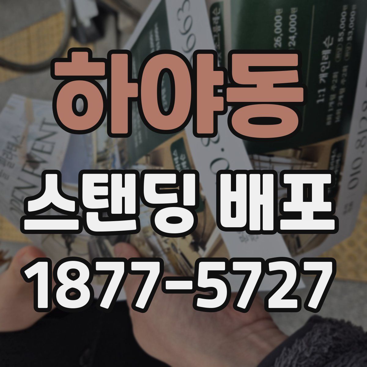 하야동 스탠딩 배포