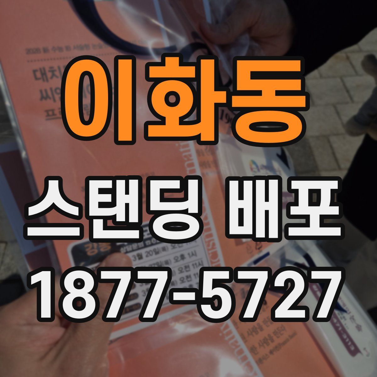 이화동 스탠딩 배포